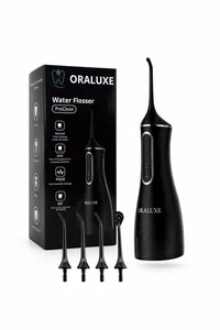 Oraluxe - Waterflosser - Draadloos - Monddouche - IPX7 Waterproof - Tandplak verwijderaar - Draagbaar - Flosapparaat