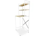 Neatlab Wasmachine Kast - Wasmachine Ombouw en Meubel Rek - 3 laagse Wasmachinekast - Wit