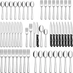 Living Nine Bestekset - Bestek - 48 Delig - Roestvrijstaal - Vaatwasserbestendig - Messen - Vorken - Lepels - Steakmessen - Eetgerei - Zilver