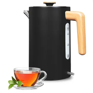 Living Nine Waterkoker - Retro - 1.7 Liter - Zwart