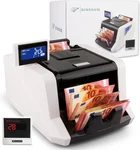 SCANNUM® - Biljettelmachine - 4-Voudig Valsgelddetectie - Geldtelmachine - 1000 Biljetten/minuut - Geldteller - Geld Teller