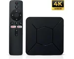 Android TV Box 4K Chromecast Streaming Box met WiFi Bluetooth Incl. Google assistant- Google streaming