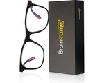 Brainframe® ONYX Blauw Licht Bril Met Filter - Computerbril Zonder Sterkte - Anti Blue Light Blocking Glasses - Beeldscherm - Game
