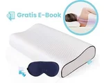 Cloud Comfort® Orthopedisch Hoofdkussen Voor Nekklachten - Traagschuim - Wit - 30 x 50cm