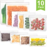 siliconen-vershoudzakken-set-van-10-diepvrieszakken-lekvrij-boterhamzak-herbruikbaar-bewaarzakjes-duurzaam-hersluitbaar